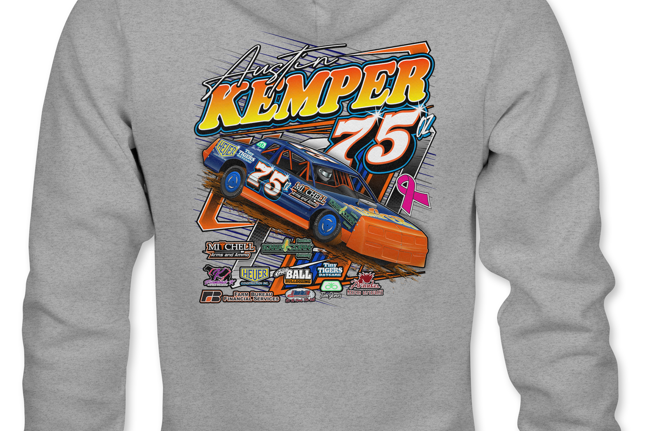 Austin Kemper Hoodies Black Acid Apparel