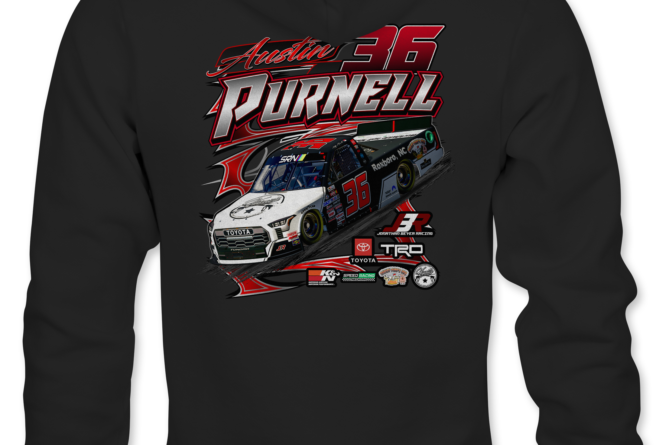 Austin Purnell Hoodies Black Acid Apparel