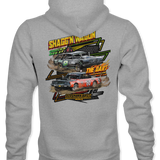 Bergmark Bro's Racing Hoodies Black Acid Apparel