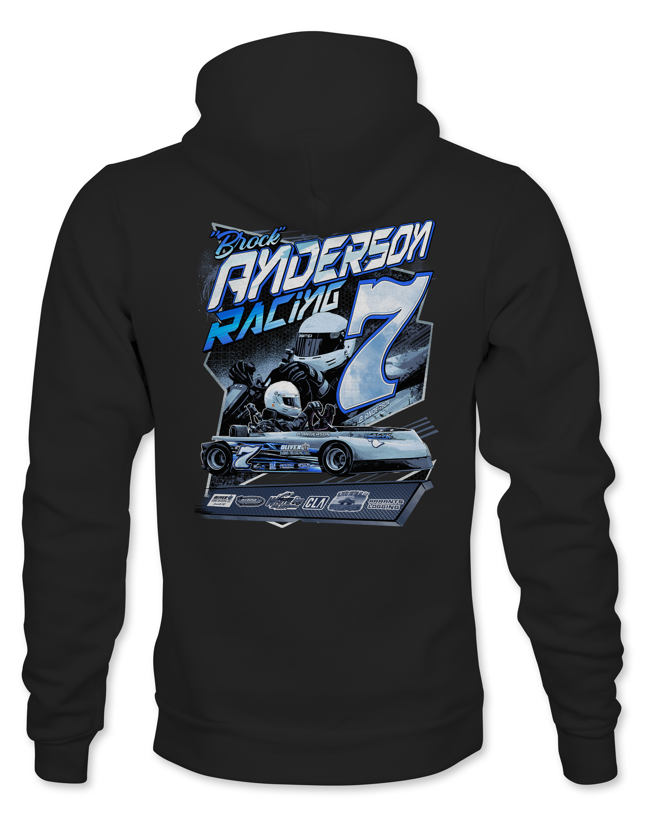 Anderson Racing Hoodies – Black Acid Apparel