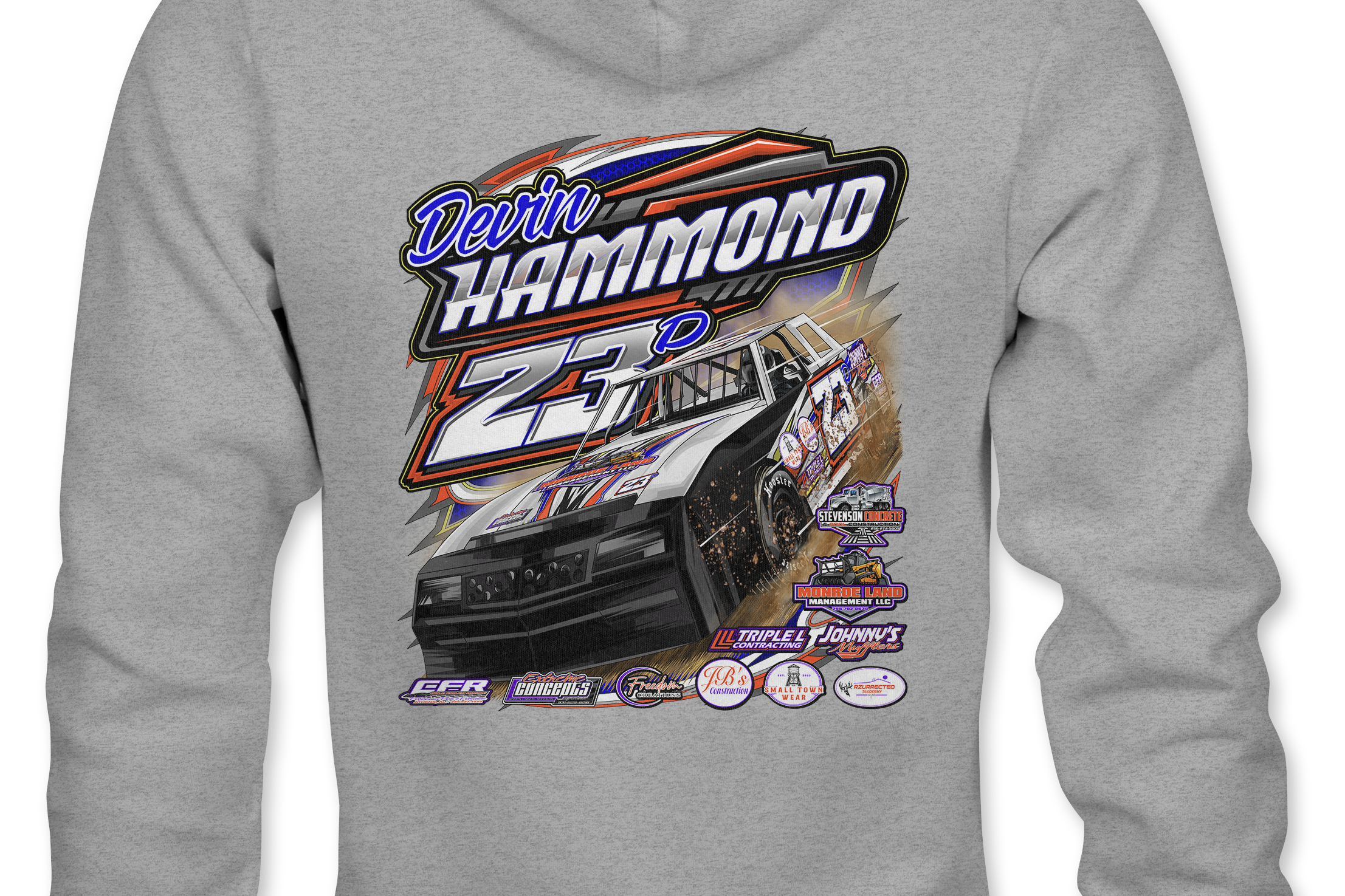 Devin Hammond Hoodies Black Acid Apparel