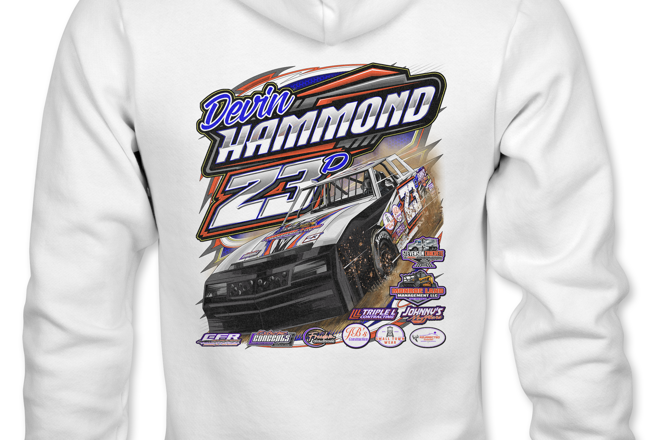 Devin Hammond Hoodies Black Acid Apparel