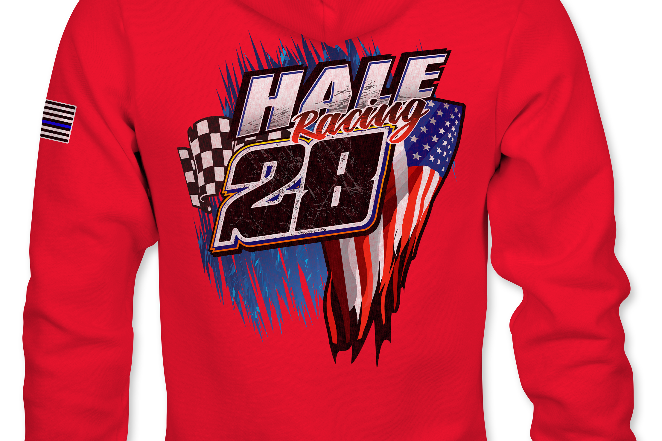 Hale Racing Hoodies Black Acid Apparel