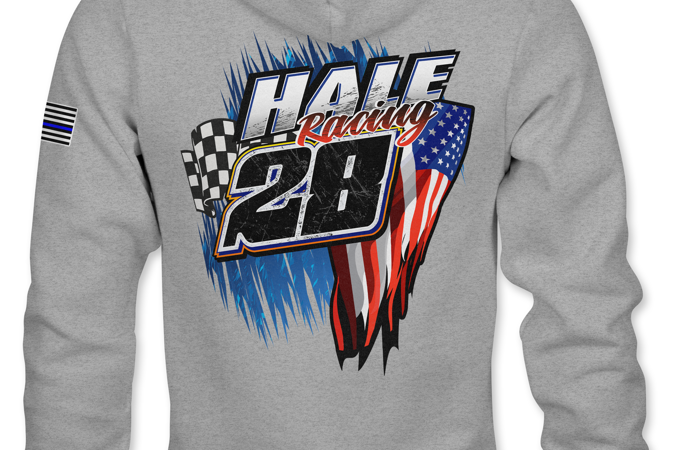Hale Racing Hoodies Black Acid Apparel