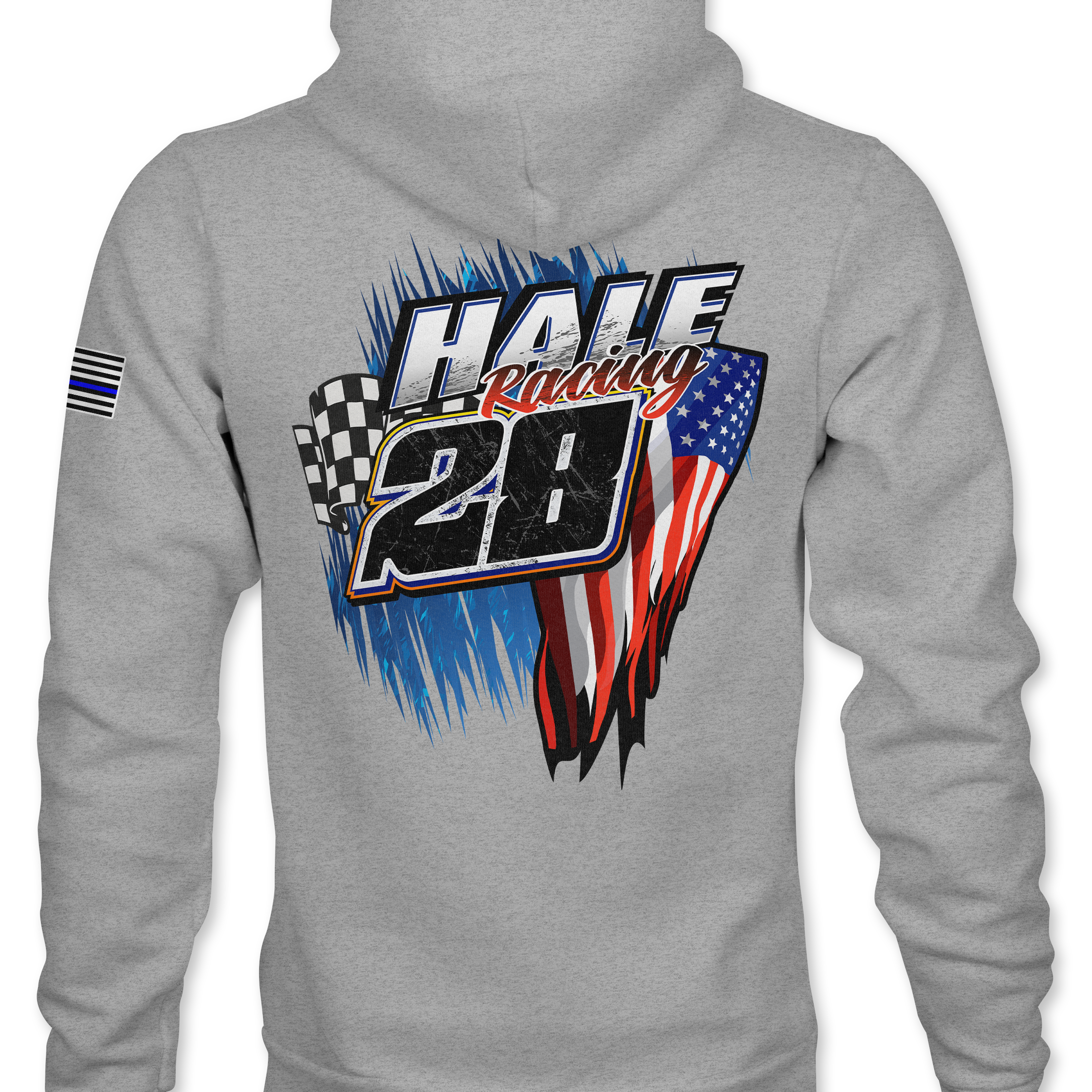 Hale Racing Hoodies Black Acid Apparel