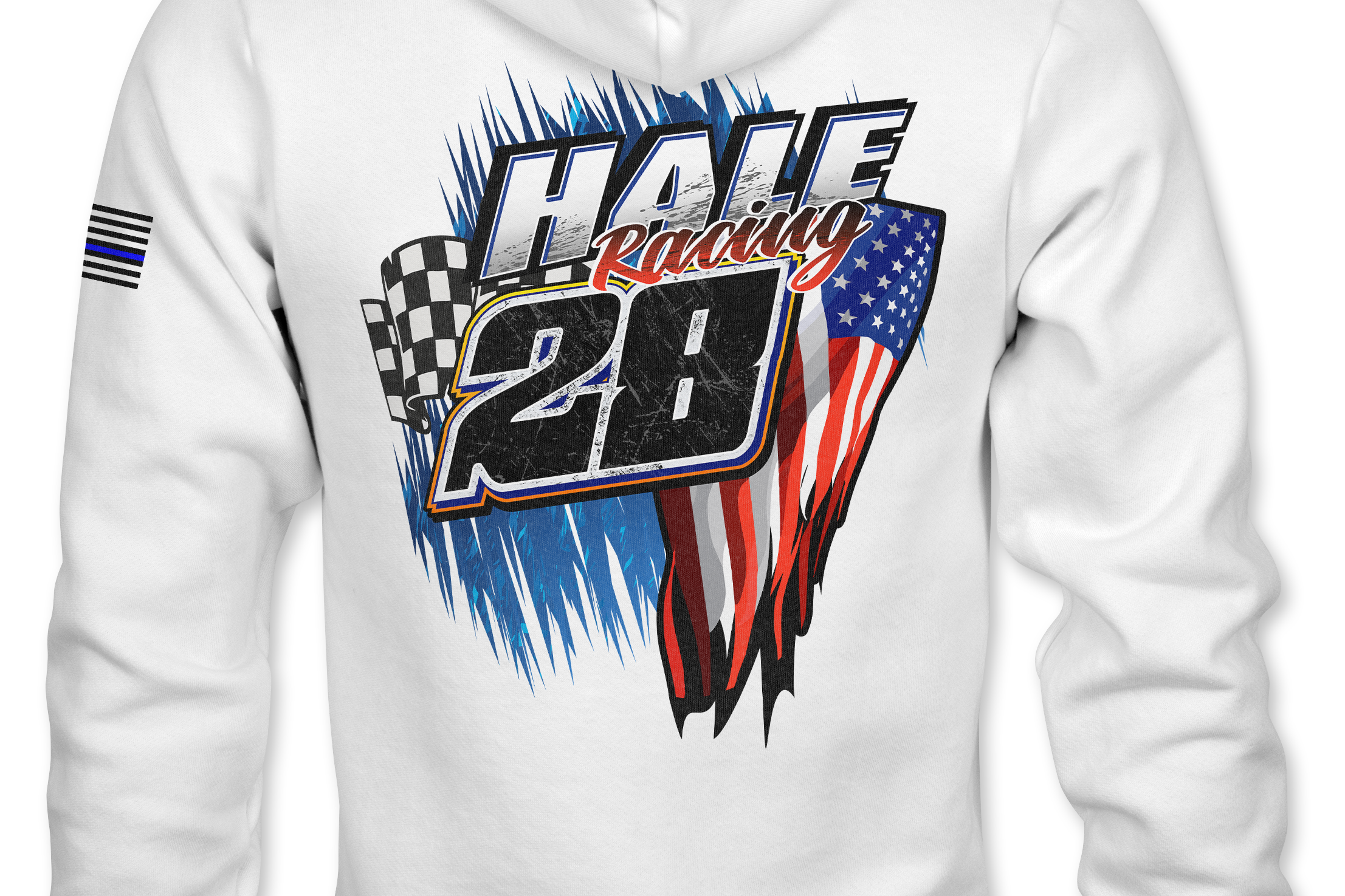 Hale Racing Hoodies Black Acid Apparel