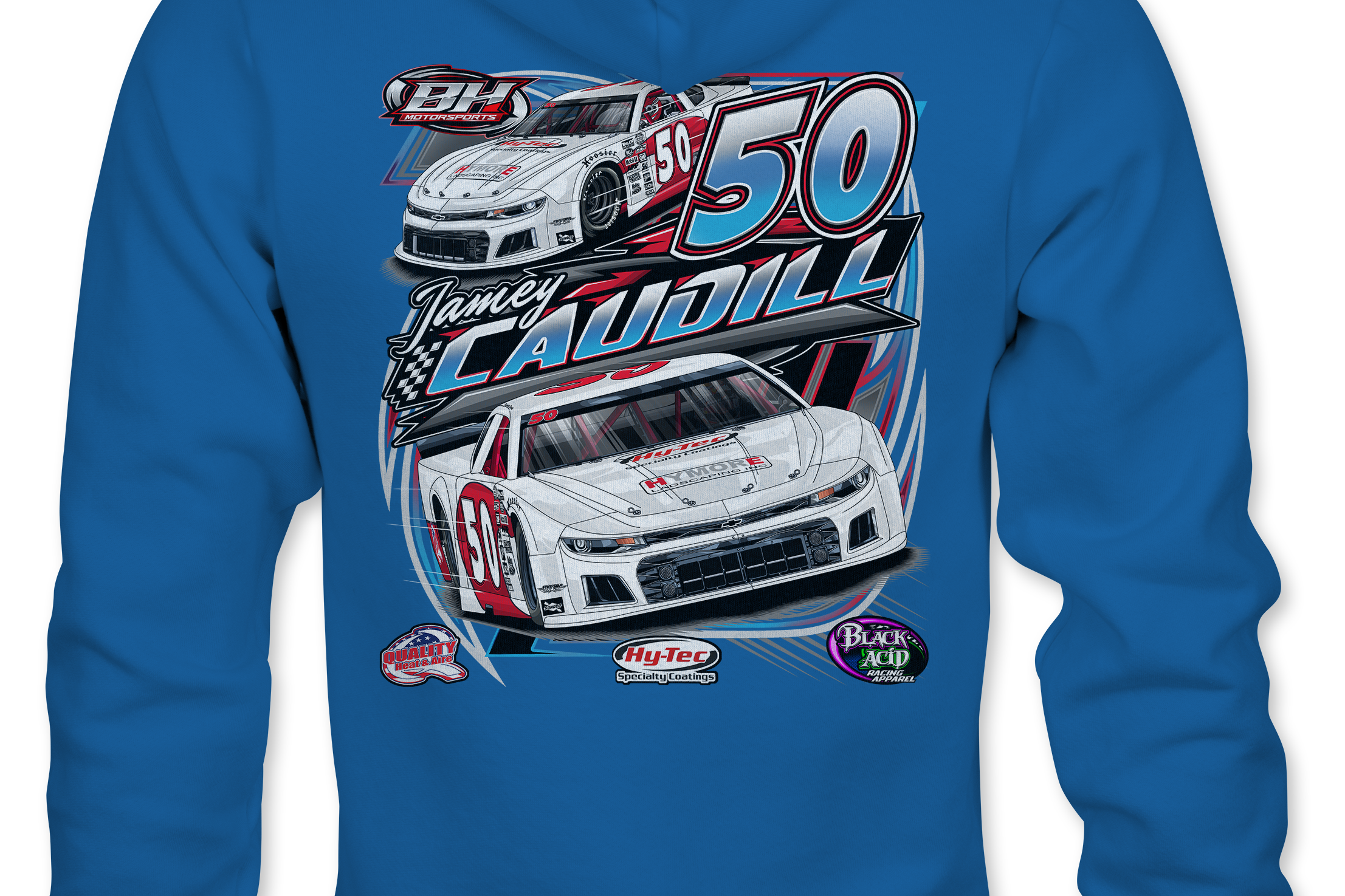 Jamey Caudill Hoodies Black Acid Apparel