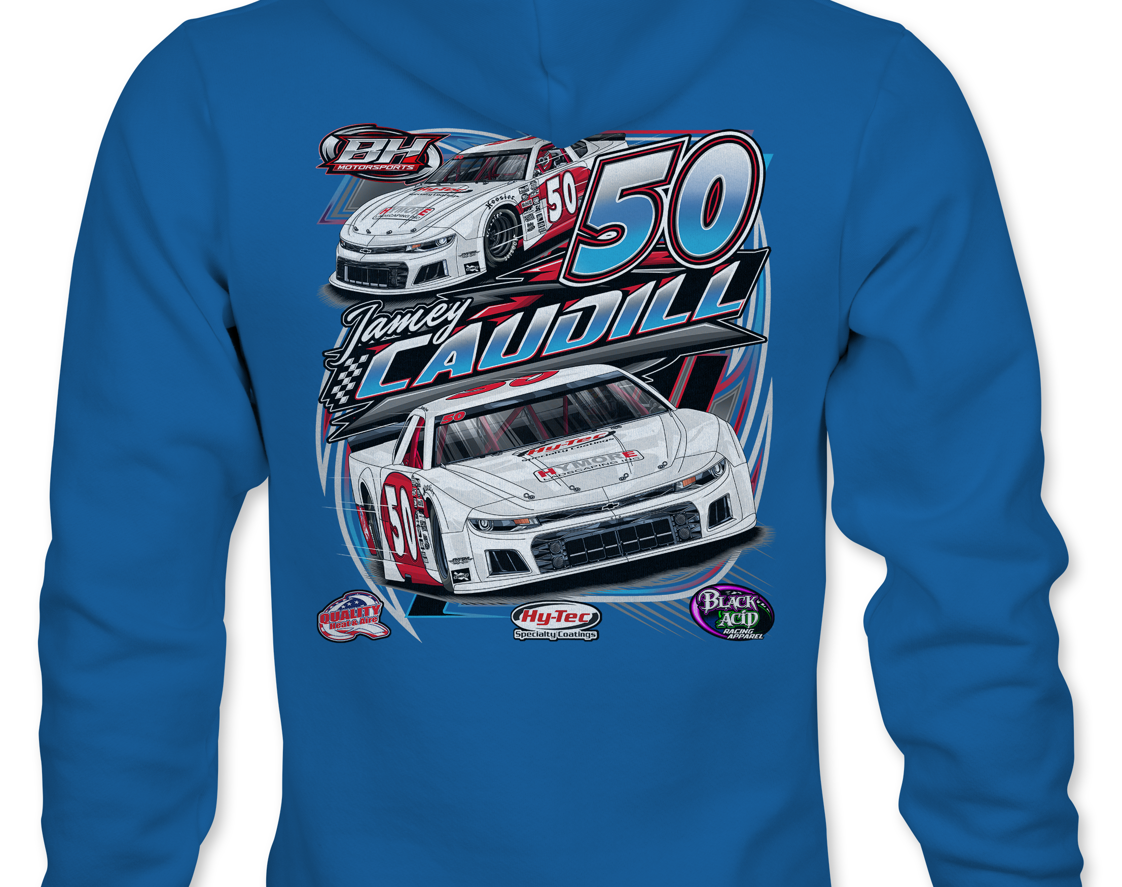 Jamey Caudill Hoodies Black Acid Apparel