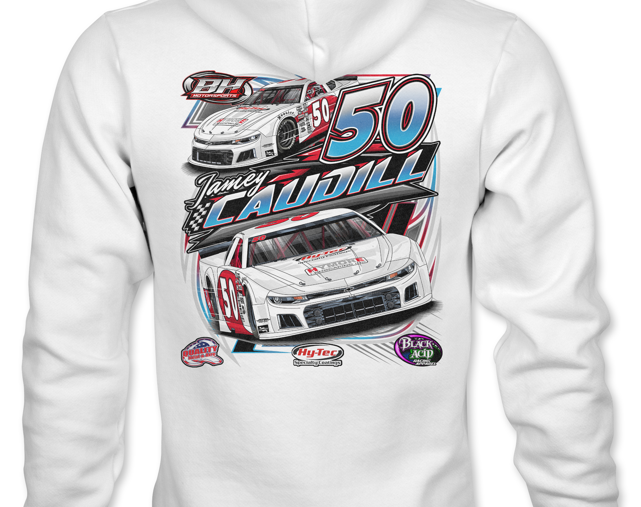 Jamey Caudill Hoodies Black Acid Apparel