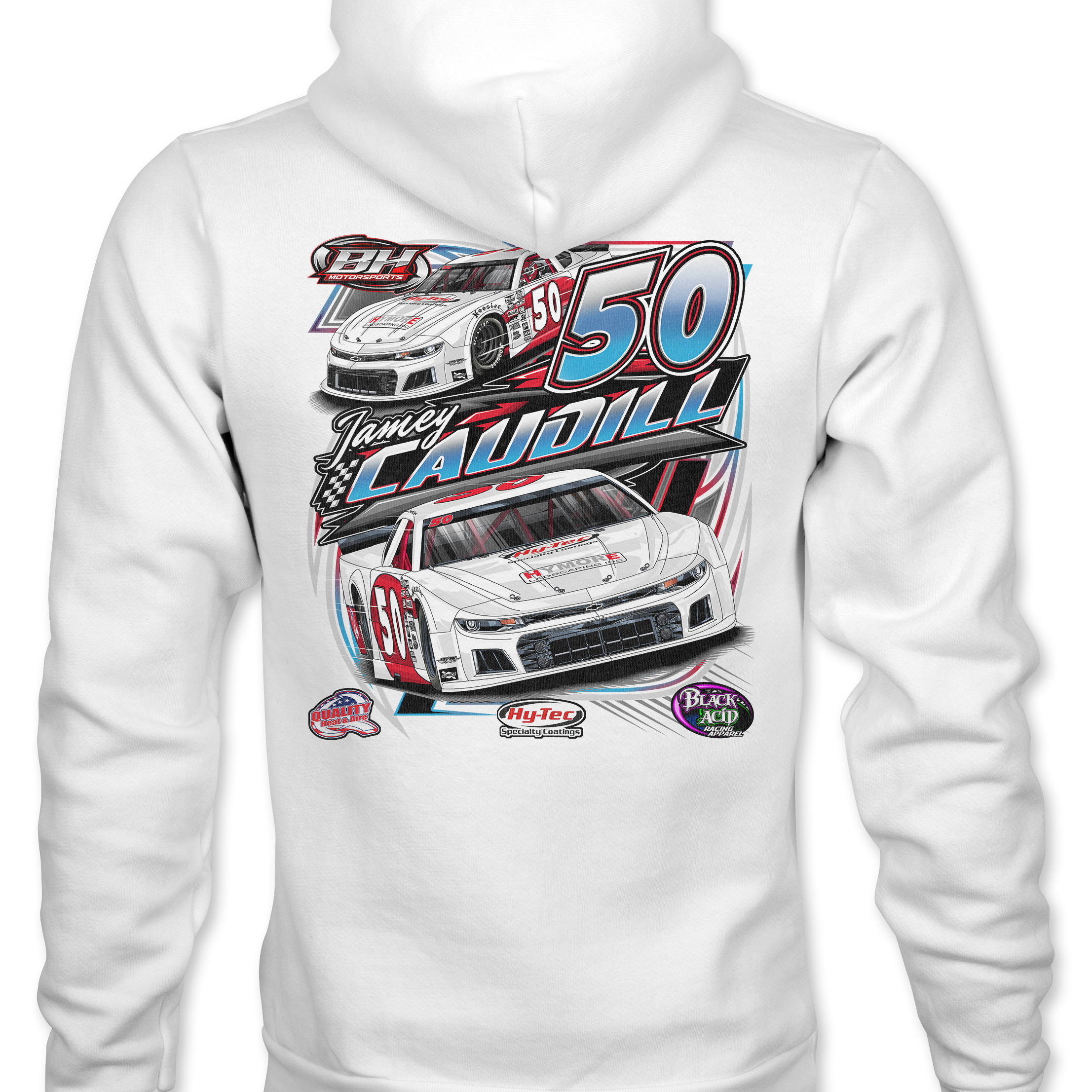 Jamey Caudill Hoodies Black Acid Apparel