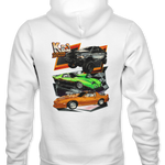 K&J Customs Hoodies Black Acid Apparel