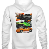 K&J Customs Hoodies Black Acid Apparel