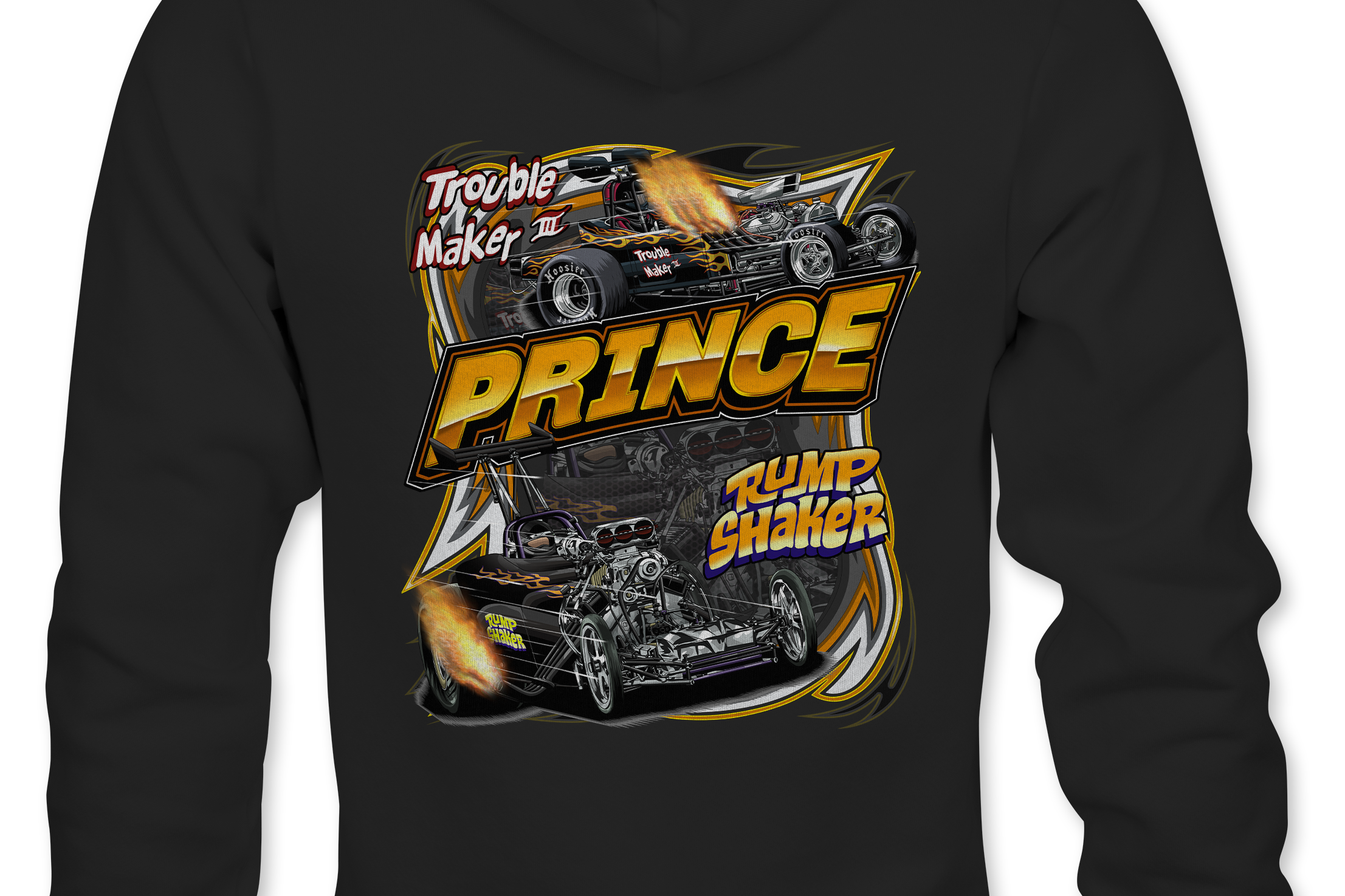 Mark Prince Hoodies Black Acid Apparel