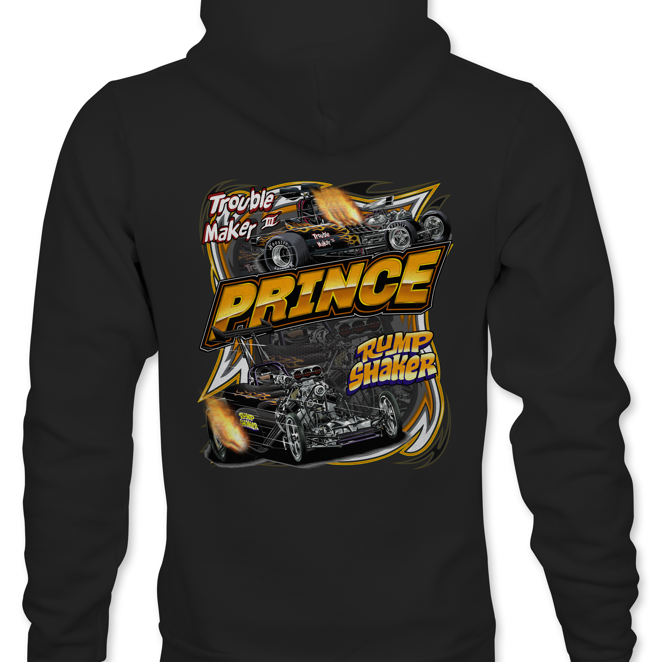 Mark Prince Hoodies Black Acid Apparel