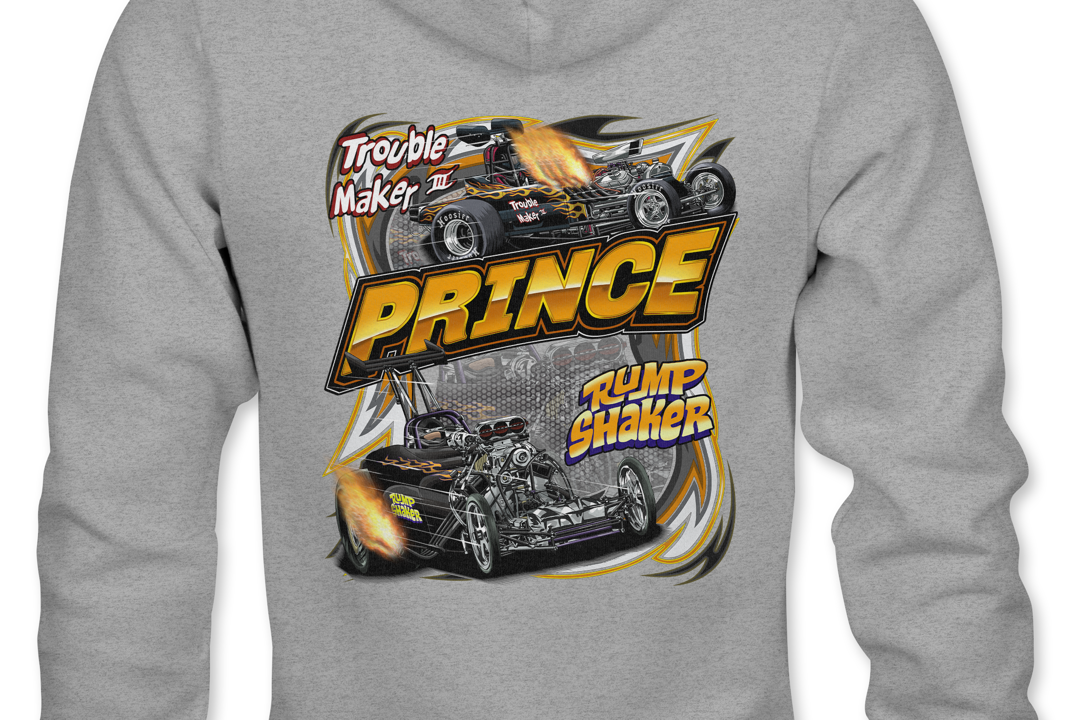 Mark Prince Hoodies Black Acid Apparel