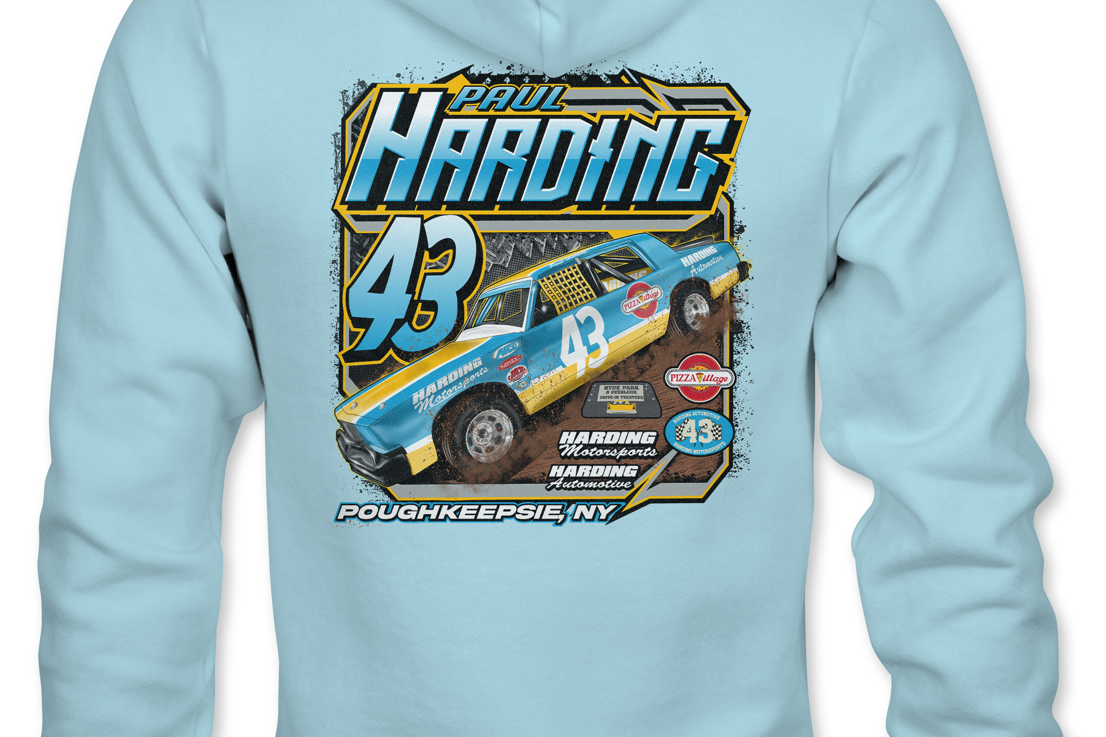 Paul Harding Hoodies Black Acid Apparel