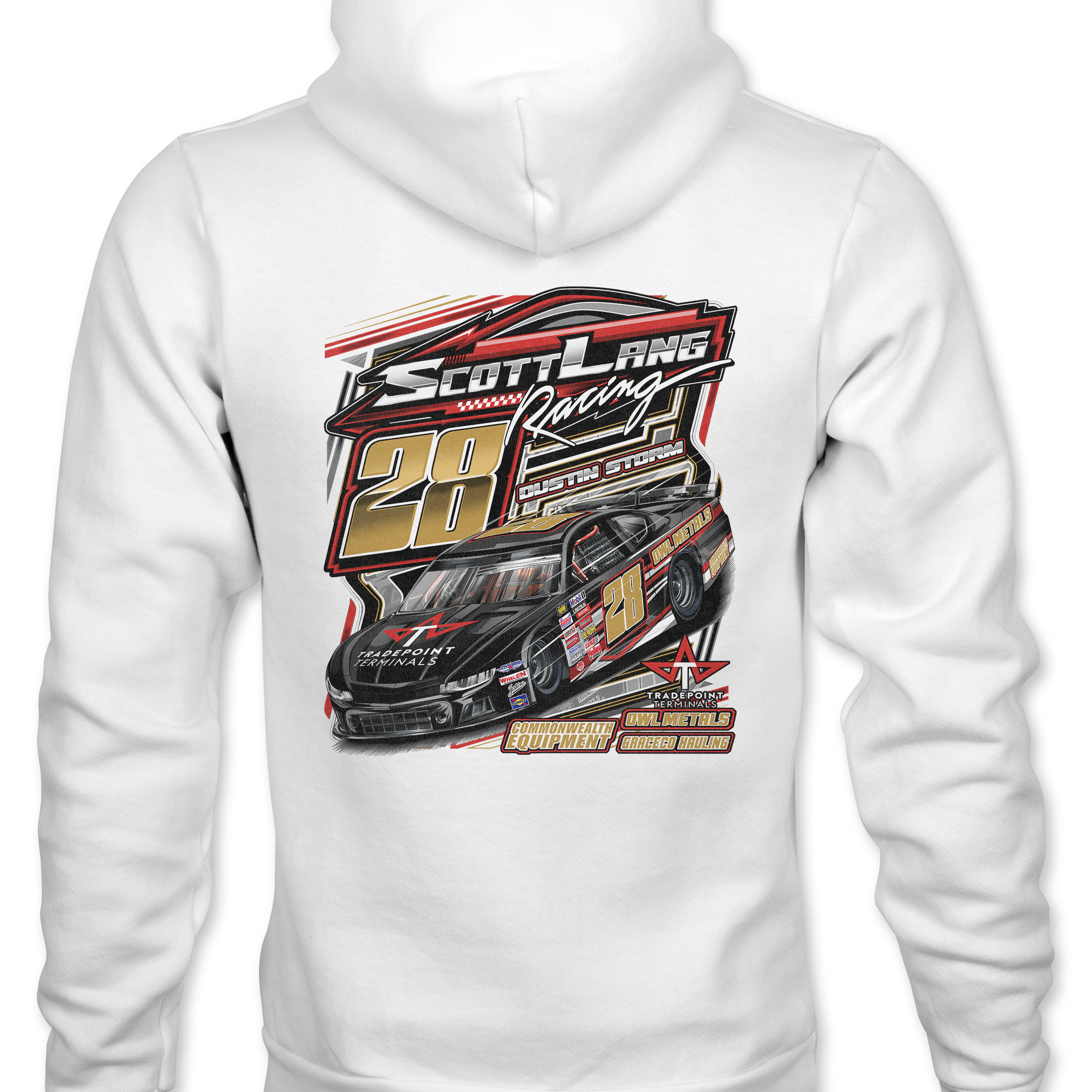 Scott Lang Hoodies Black Acid Apparel