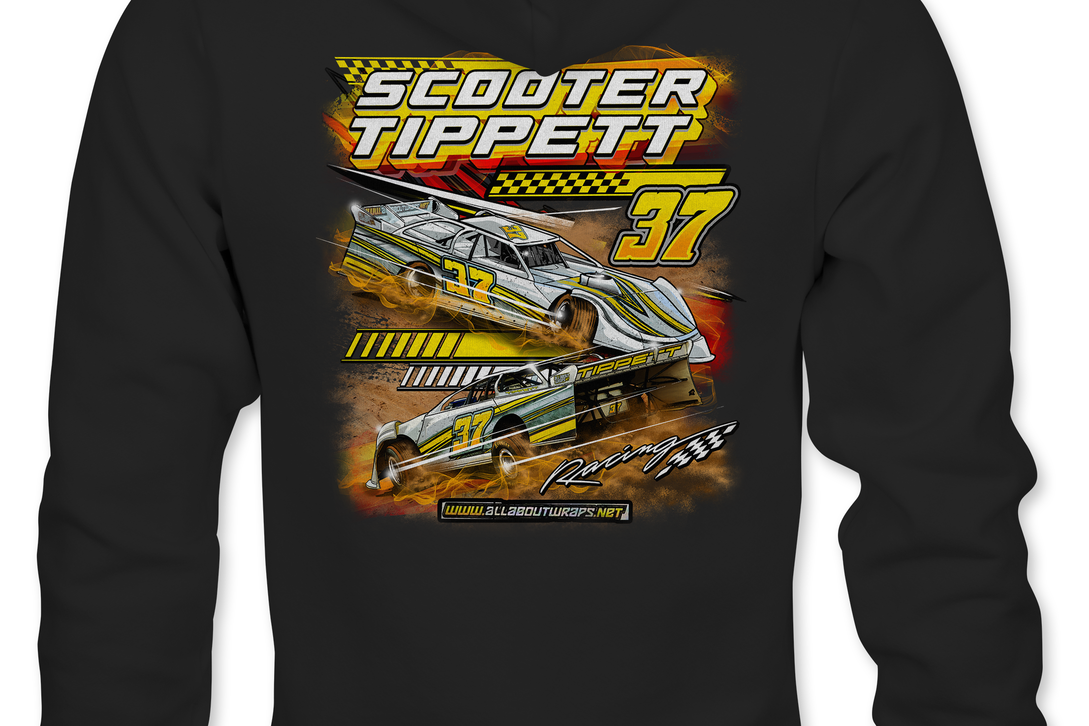 Scooter Tippett Hoodies Black Acid Apparel