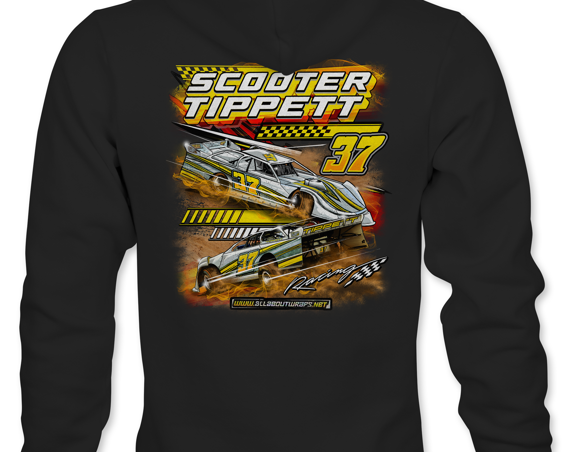 Scooter Tippett Hoodies Black Acid Apparel