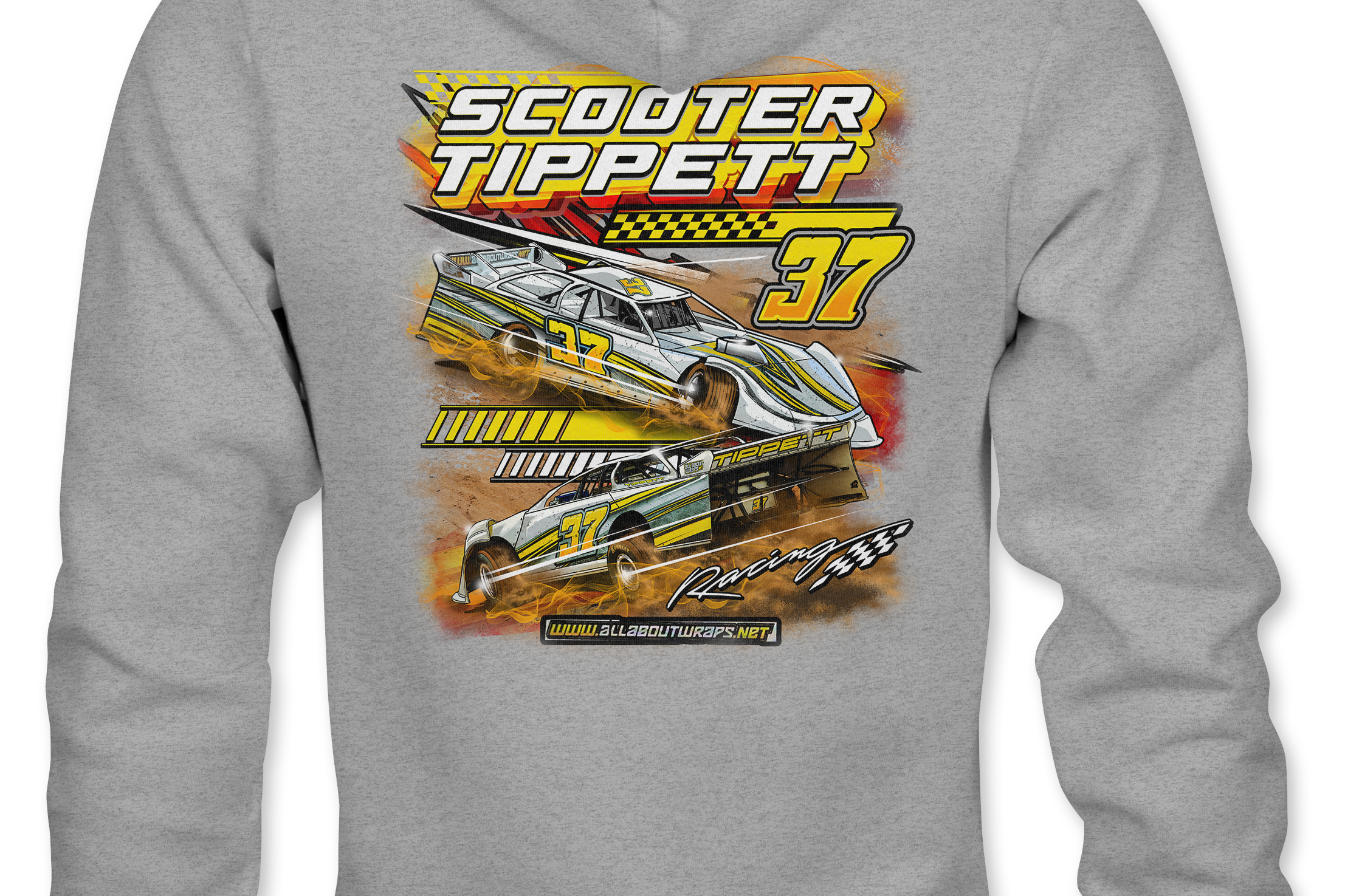 Scooter Tippett Hoodies Black Acid Apparel