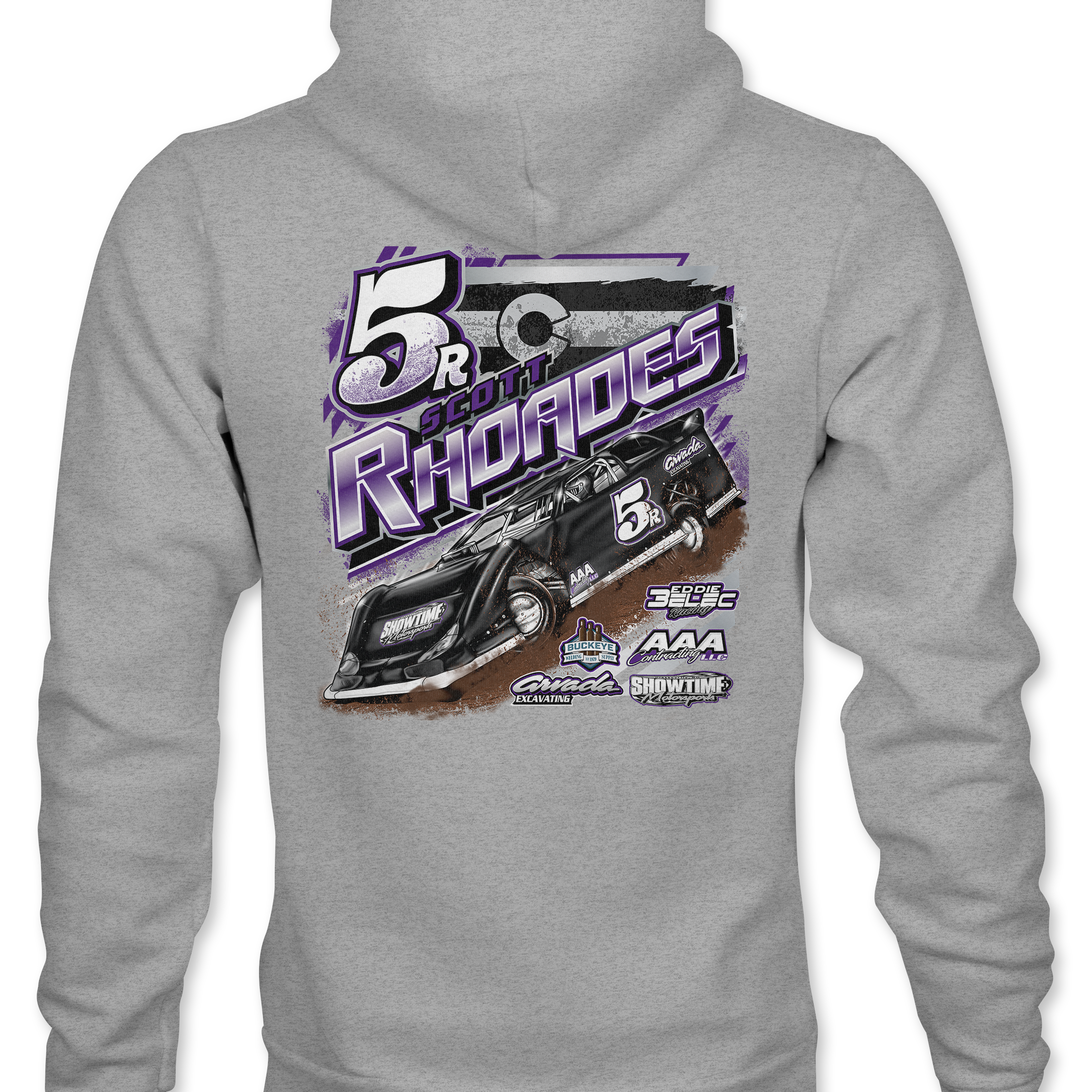 Scott Rhoades Hoodies Black Acid Apparel