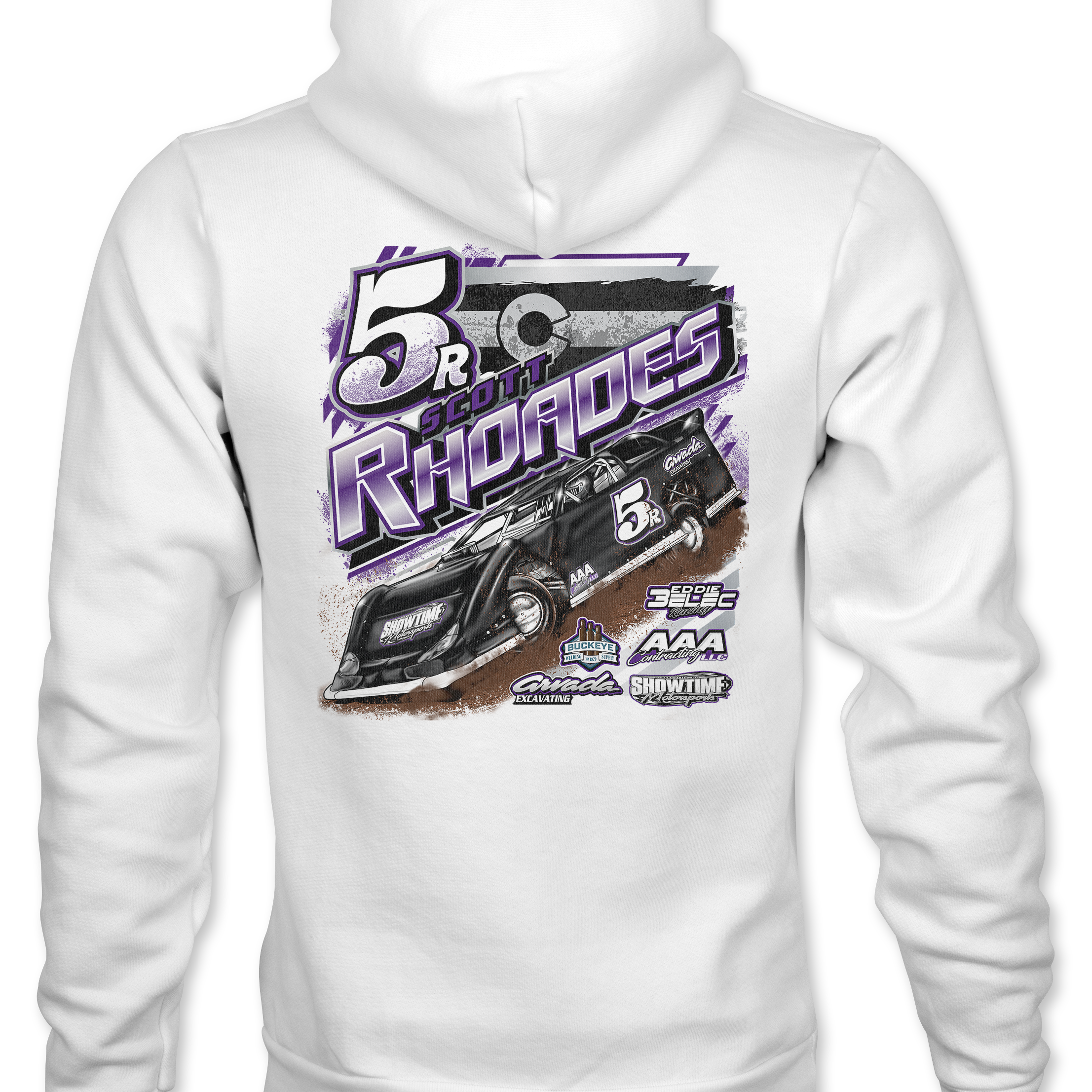 Scott Rhoades Hoodies Black Acid Apparel