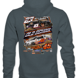 Old School Motorsports Racing Hoodies Black Acid Apparel