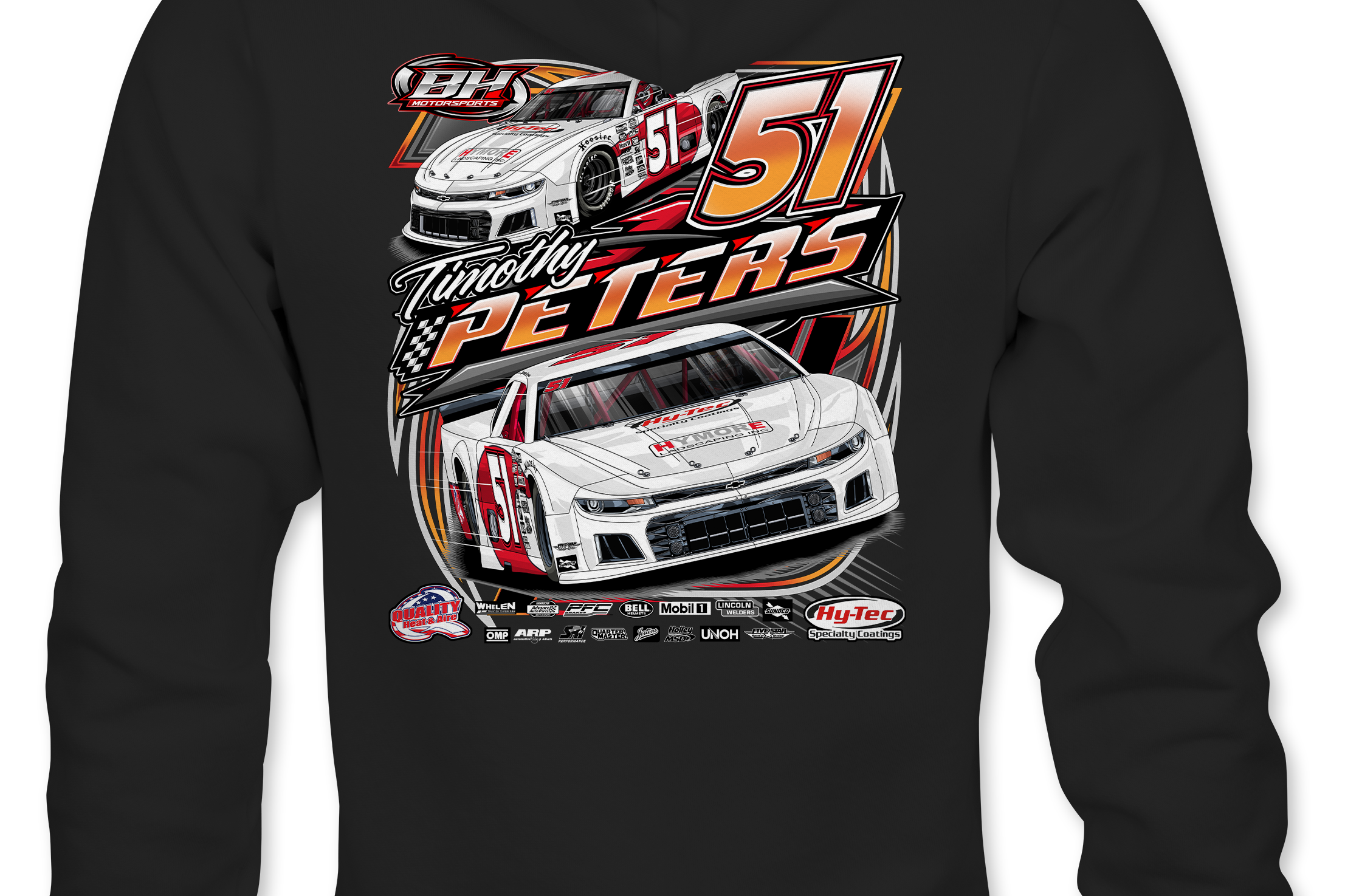 Timothy Peters Hoodies Black Acid Apparel