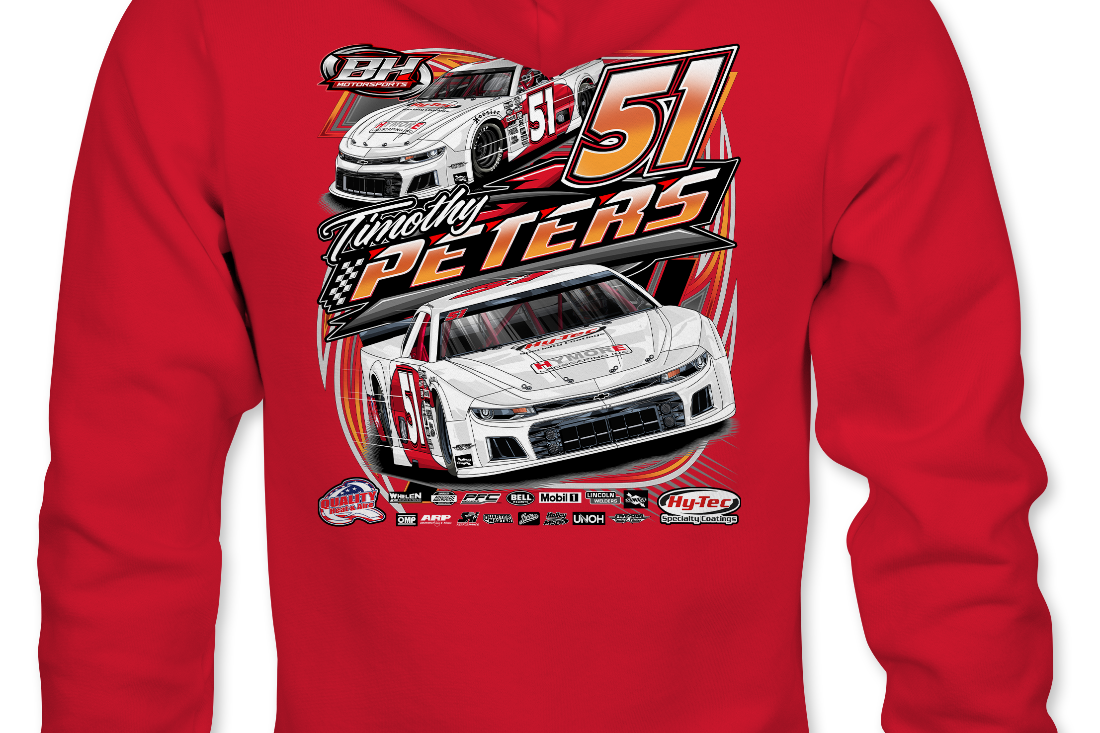 Timothy Peters Hoodies Black Acid Apparel