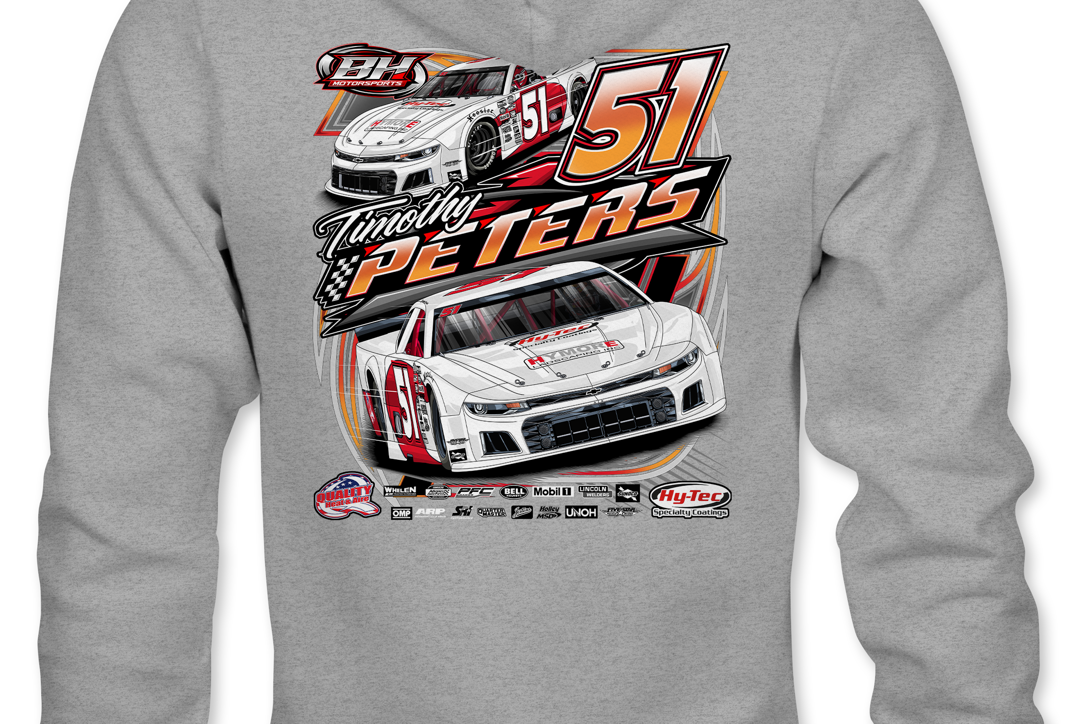 Timothy Peters Hoodies Black Acid Apparel