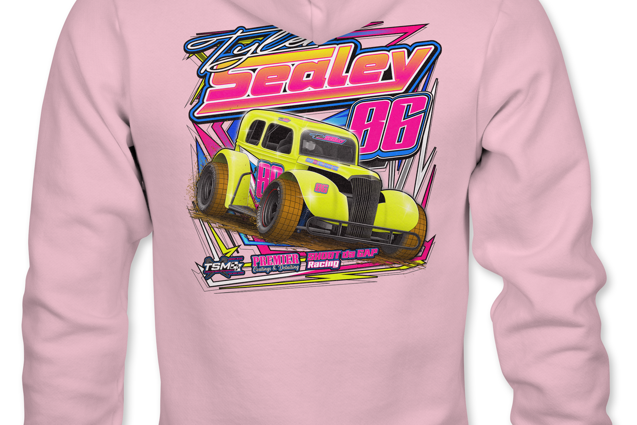 Tyler Sealey Hoodies Black Acid Apparel