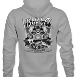 Visual FX Black and White Hoodies Black Acid Apparel