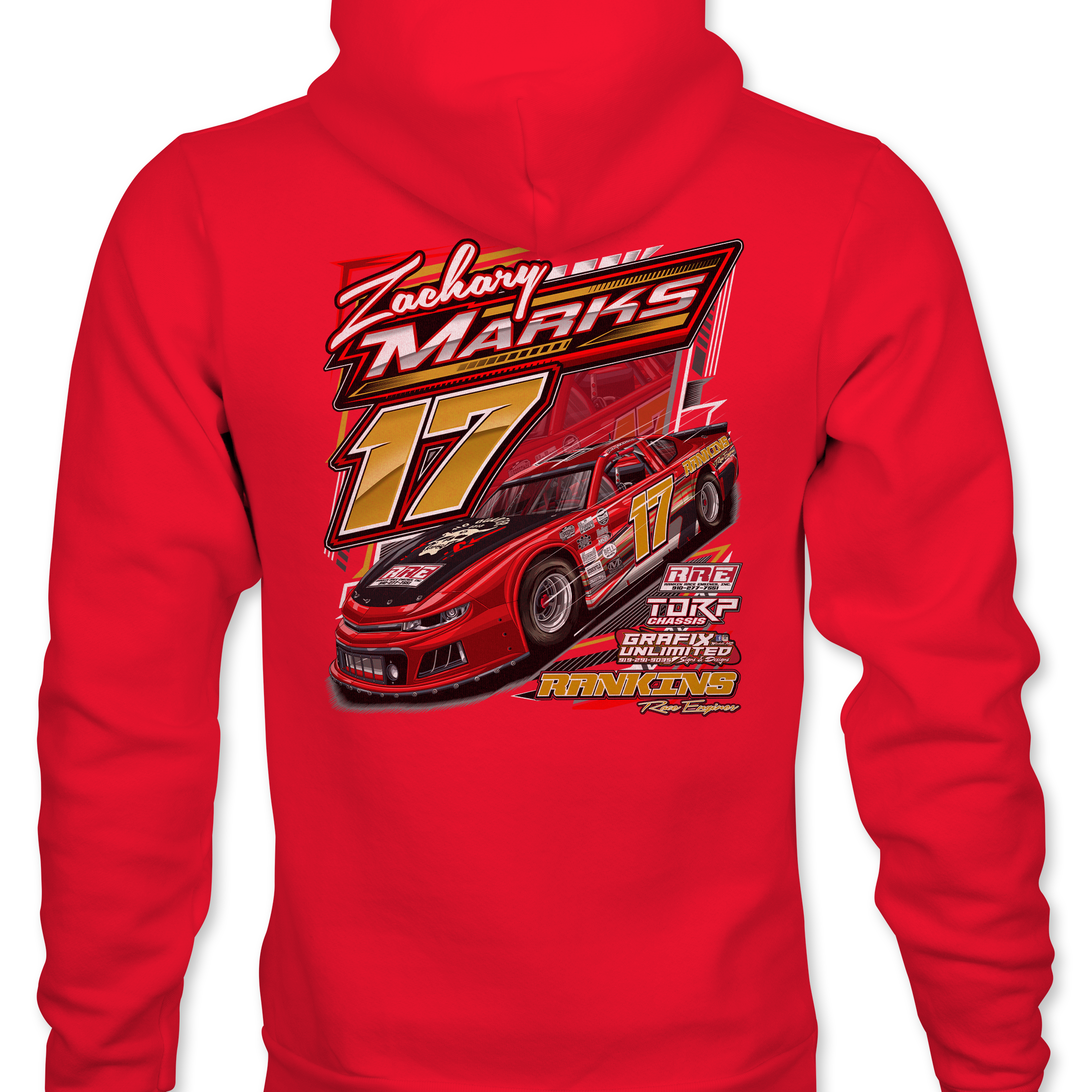 Zachary Marks Hoodies Black Acid Apparel