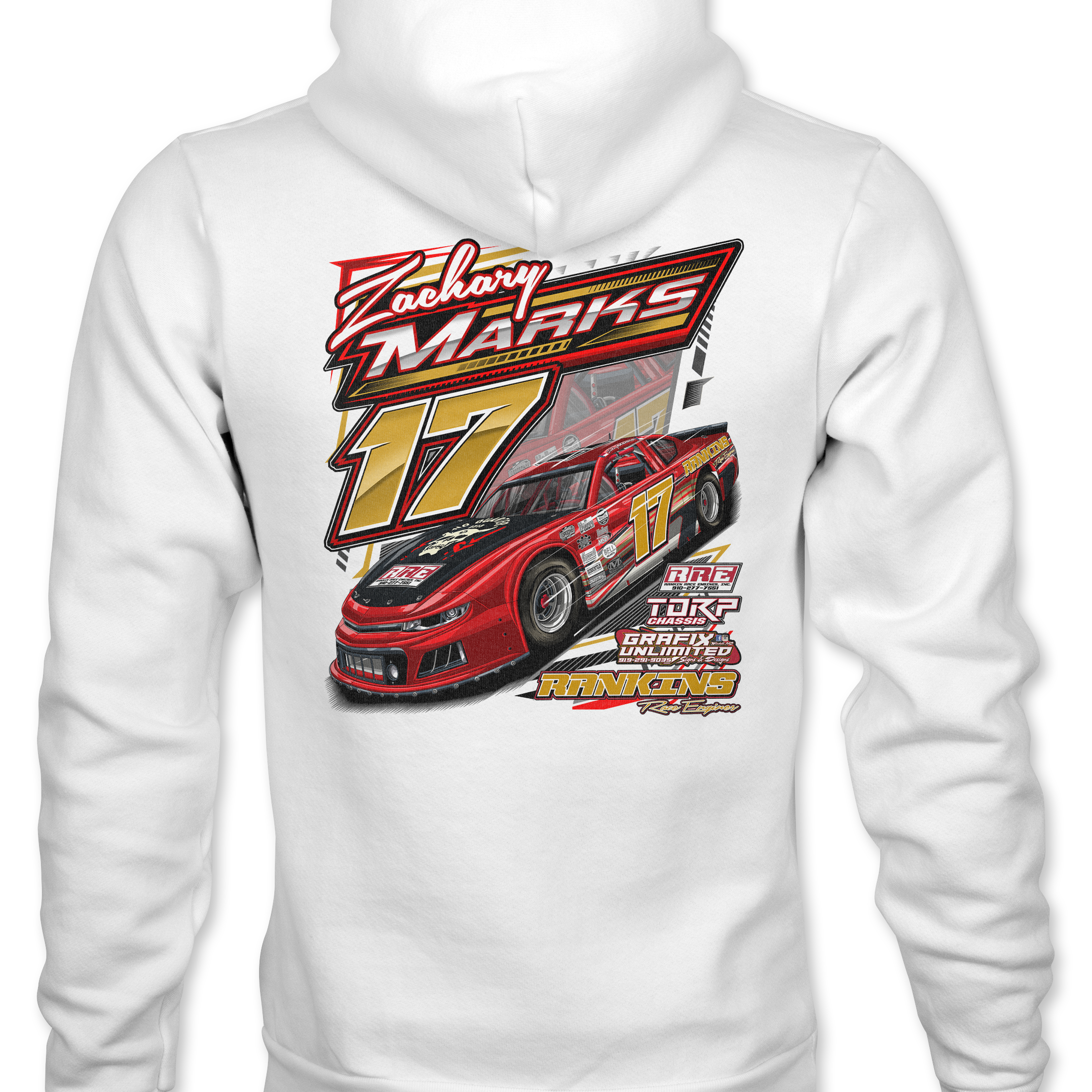 Zachary Marks Hoodies Black Acid Apparel