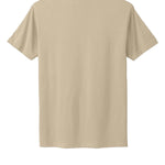 Cream Next Level tee shirt, back view