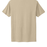 Cream Next Level tee shirt, back view
