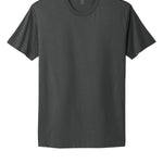 Charcoal Next Level tee shirt, front view