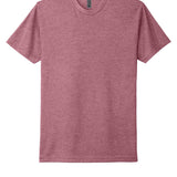 Dusty Rose Next Level tee shirt, front view