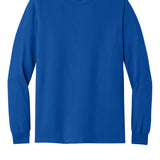 Adult royal gildan Royal Longsleeve, front view