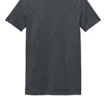 Adult dark heather grey gildan Dark Heather Grey Tee Shirt, front view