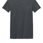 Adult dark heather grey gildan Dark Heather Grey Tee Shirt, back view