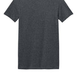 Adult dark heather grey gildan Dark Heather Grey Tee Shirt, back view
