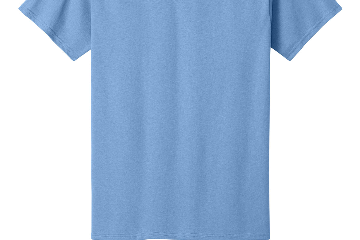 Adult carolina blue port & co Carolina Blue Tee Shirt, front view