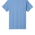 Adult carolina blue port & co Carolina Blue Tee Shirt, back view