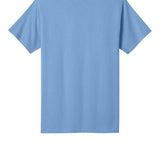 Adult carolina blue port & co Carolina Blue Tee Shirt, back view