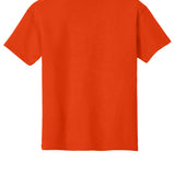 Youth orange gildan Youth Orange Tee Shirt, back view