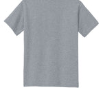 Youth sport grey gildan Youth Sport Grey Tee Shirt, back view