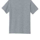 Youth sport grey gildan Youth Sport Grey Tee Shirt, back view