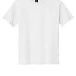 Youth white gildan Youth White Tee Shirt, front view