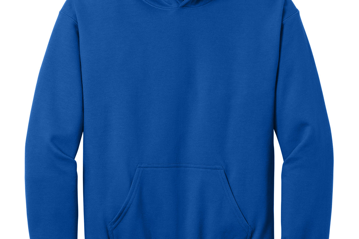 Youth royal gildan Youth Royal Hoodie, front view